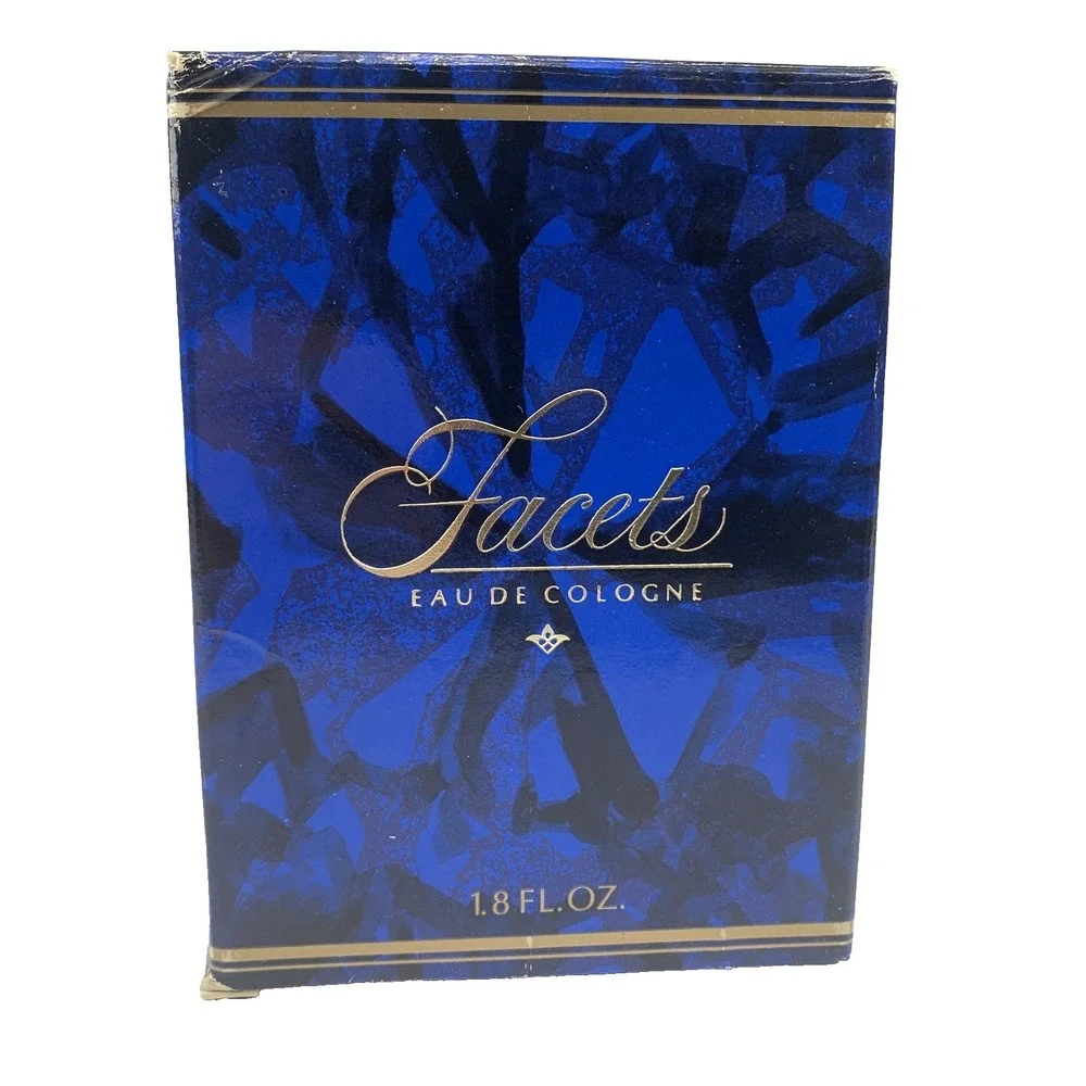 Avon Facets Eau de Cologne Spray 1.8 oz Vintage Fragrance NIB New in Box